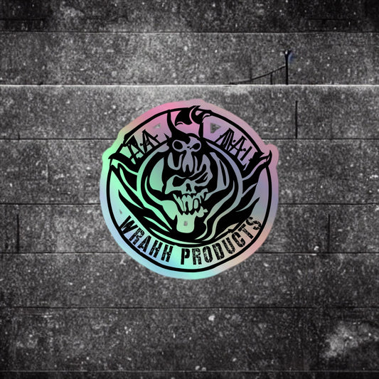 Wrahh Holographic Sticker